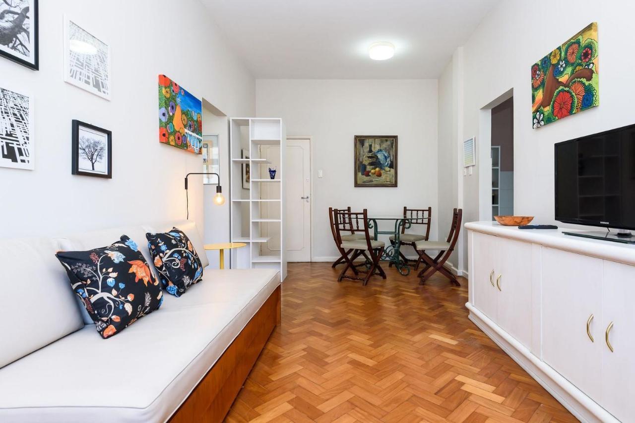 Apartamento Espacoso A 300M Da Praia | Hg 71/904 Рио де Жанейро Екстериор снимка